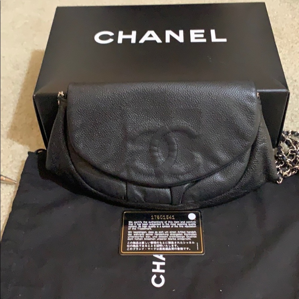 Sold!!! Chanel WOC Timeless CC leather Cross - Picture 4 of 8